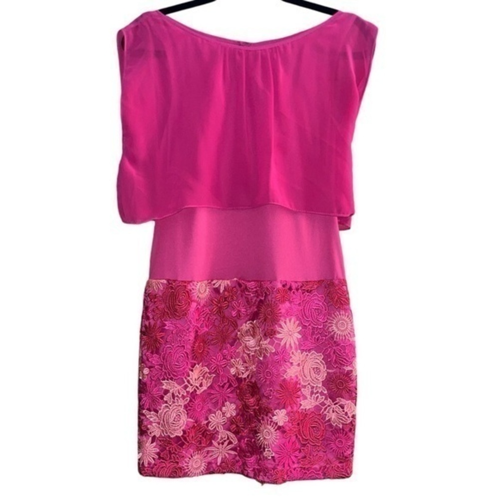 Aidan pink floral 4 dress